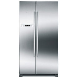 Neff KA7902I20G American Style Fridge Freezer, A+ Energy Rating, 90cm Wide, Stainless Steel